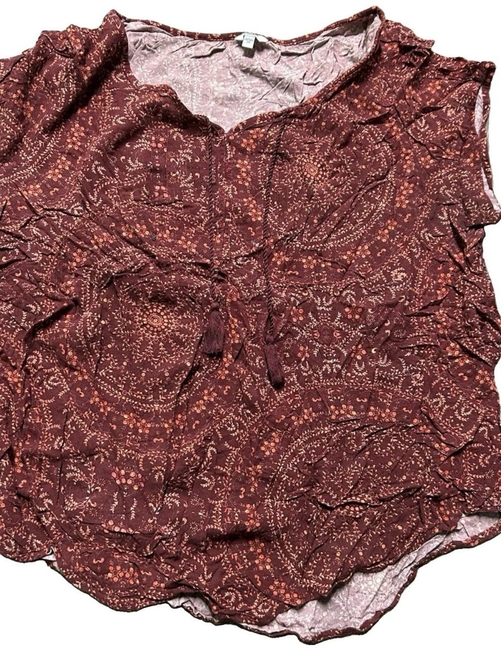 Women’s Sonoma Geometric Blouse Size 2X